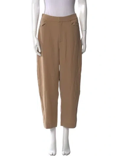 Pre-owned Totême Novara Straight Leg Pants In Neutral