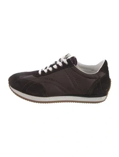 Pre-owned Totême Nylon Sneakers In Brown