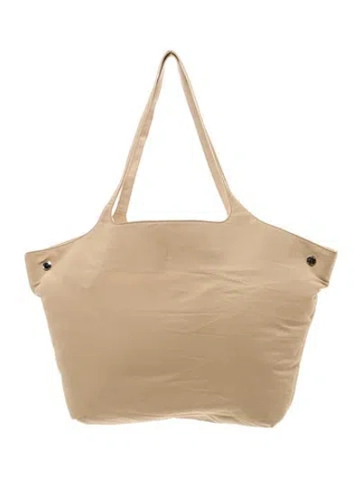 Pre-owned Totême Nylon Tote In Neutral