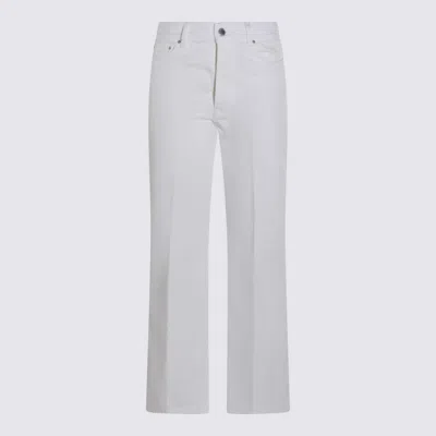 Totême Off White Cotton Jeans
