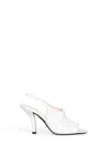 Totême Women White Slingback Heels, 7.5 Luxury Pumps & Heels For Women Darveys In White