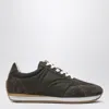 Totême Toteme Sport Suede-trim Sneaker In Animal Print