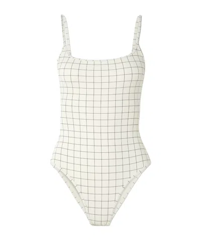 Totême One-piece Swimsuit In White