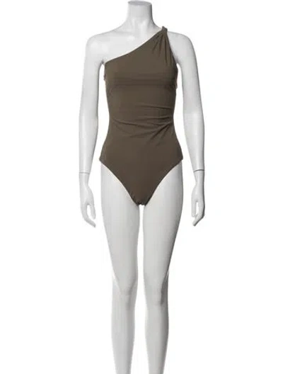 Pre-owned Totême One-piece In Green