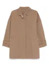 Totême Oversize Organic Cotton Trench Coat In Neutral