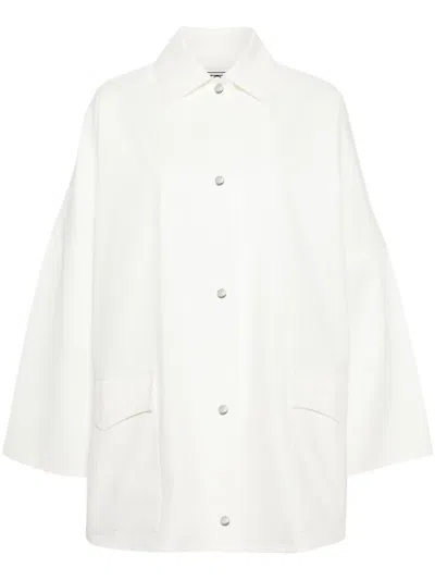 TOTÊME ORGANIC-COTTON SHIRT JACKET