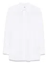 Totême Toteme Women Organic Cotton Shirt In White