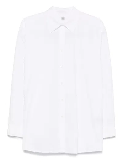 TOTÊME TOTEME ORGANIC COTTON SHIRT