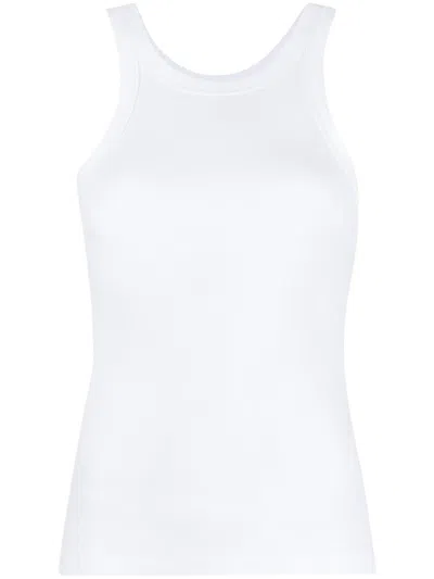 Totême Organic Cotton Tank Top In White