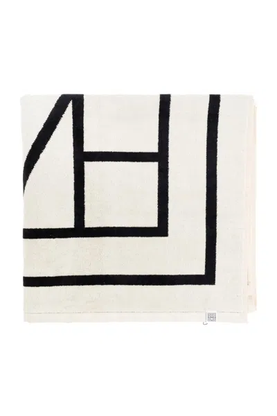 Totême Toteme Organic Cotton Towel In Neutral