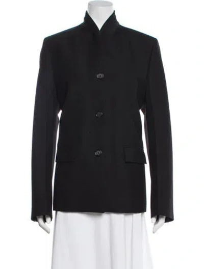 Pre-owned Totême Overlay Suit Jacket Blazer In Gray