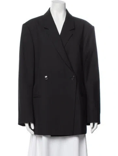 Pre-owned Totême Oversize Blazer In Black