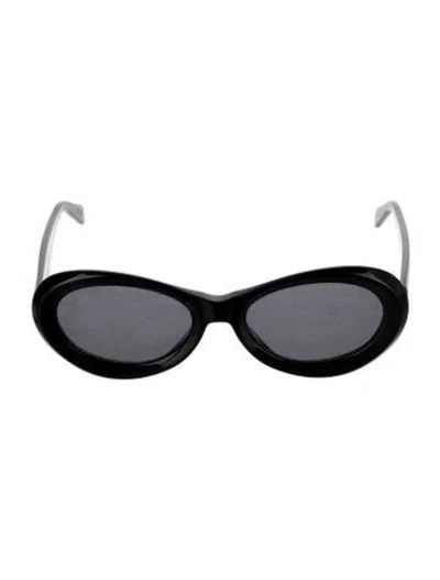 Pre-owned Totême Oversize Tinted Sunglasses In Black