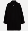 Totême Oversized Trench Jacket In Black