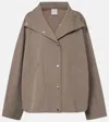 Totême Oversized Cotton-blend Jacket In Multi