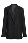 Totême Toteme Oversized Tailored Blazer In Black