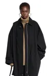 Totême Oversized Trench Jacket In Black
