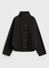 Totême Toteme Oversized Wool Jacket In Black