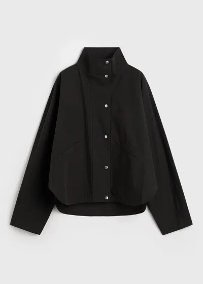Totême Toteme Oversized Wool Jacket In Black
