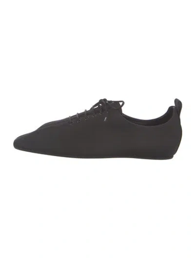 Pre-owned Totême Oxfords In Black