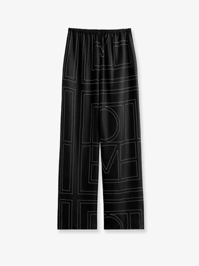 TOTÊME PAJAMAS ORGANIC SILK TROUSERS
