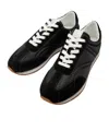 Totême Toteme Sneakers Made Of Recycled Nylon And Suede In Black