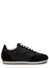 Totême Toteme Flex Quilted Suede Sneakers In Multi