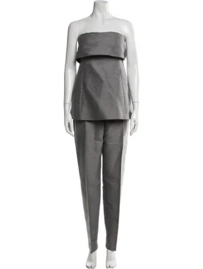 Pre-owned Totême Pant Set In Gray