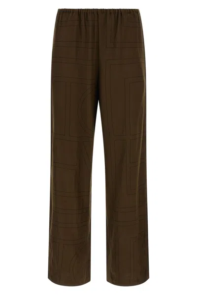 Totême 'toteme' Pants In Brown