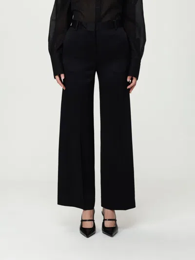 TOTÊME PANTS TOTEME WOMAN COLOR BLACK,G55233002