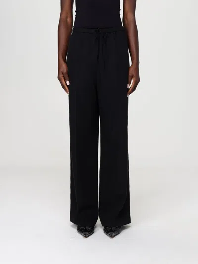 Totême Pants Woman Toteme In Black