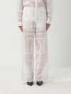 Totême Pants Toteme Woman Color White