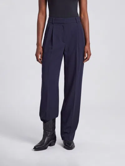 Totême Toteme Pants Woman In Blue