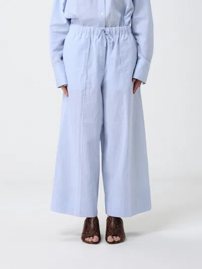 Totême Toteme Pants Woman Toteme In Blue