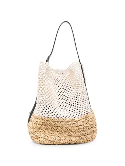 Totême Paper Shoulder Bag In Neutral