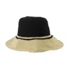 Totême Toteme Paper Straw Hat In Black