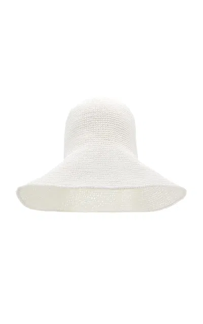 Totême Toteme Paper Straw Hat In White
