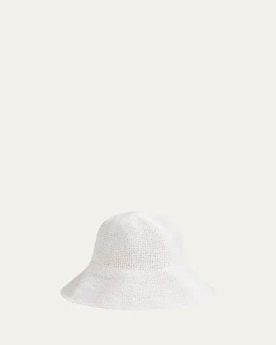 Totême Paper Sun Hat In White