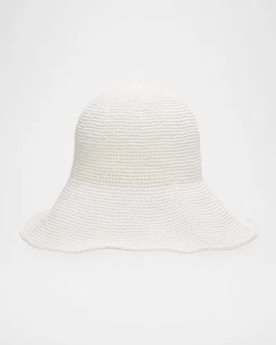 Totême Paper Sun Hat In White
