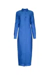 Totême Parachute Shirtdress In Blue