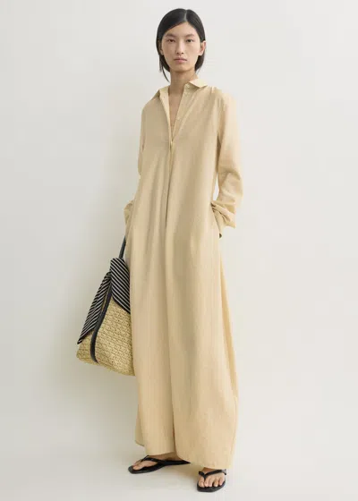 Totême Parachute Shirtdress Stone In Gray