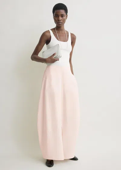 Totême Parachute Skirt Bloom Petite In Pink