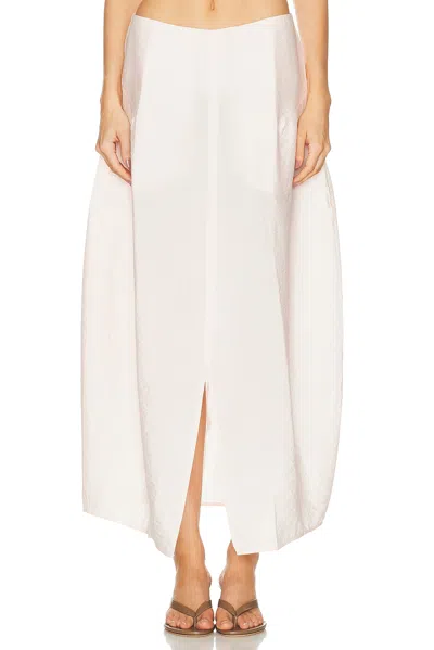 Totême Parachute Skirt In White