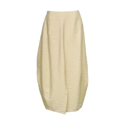 Totême Parachute Skirt In Yellow