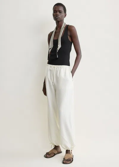 Totême Parachute Trousers Off-white