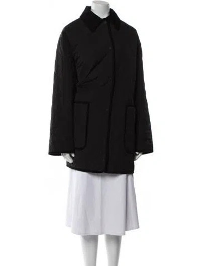 Pre-owned Totême Parka In Black