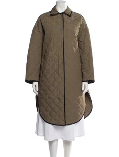 Pre-owned Totême Parka In Green