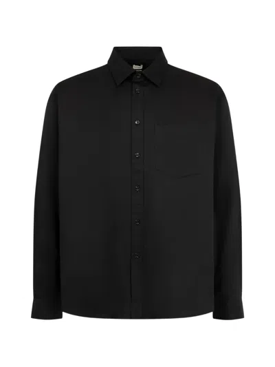 Totême Hemd Mit Aufgesetzter Tasche In Black