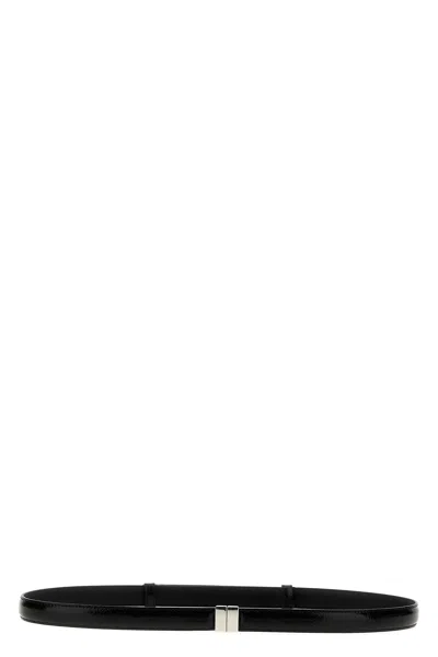 Totême Patent Belt In Black