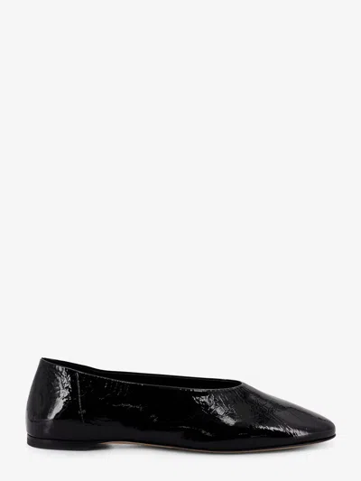Totême Patent Leather Ballerinas In Black